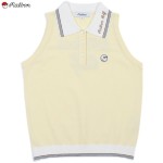 malbon 3종 여성 니트 카라 민소매 티셔츠